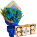 Send Fathers Day Flower with Chocolate to Manila