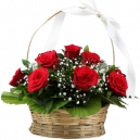 send rose basket to marikina