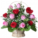 Online Delivery Roses Basket to Quezon City Philippines
