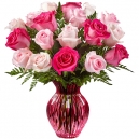 Order Online Roses Vase to Quezon City Philippines