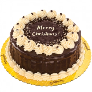 send christmas rocky road cake by goldilocks to philippines