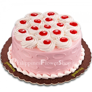 Strawberry Cream Cake by Goldilocks