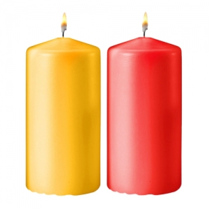 send 2 pcs. colorful medium size candles to philippines