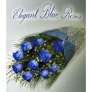 12 imported blue roses bouquet philippines