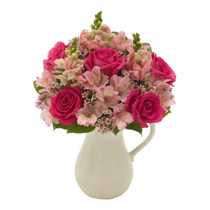 Pink Petals Bouquet Send To Philippines