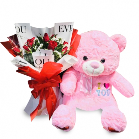 send flower with bear to philippines