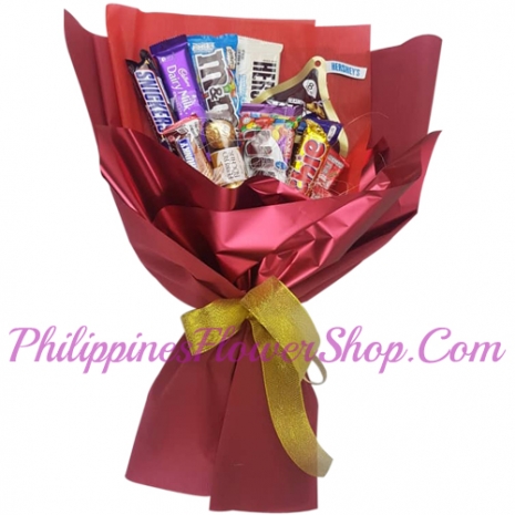 send delicious chocolate bouquet to philippines