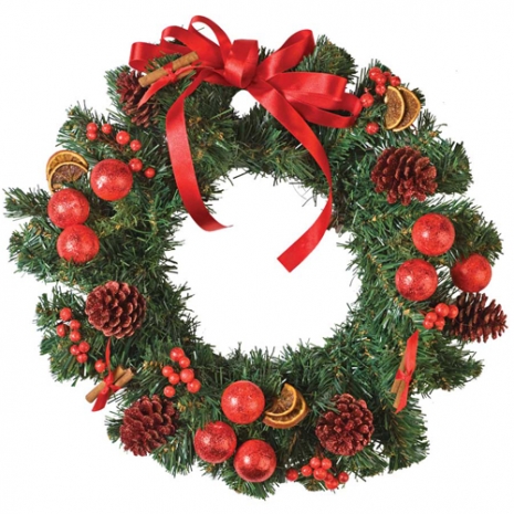 send artificial luxury christmas wreath to philippines