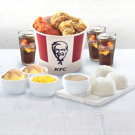 Wicked Wings Bucket Meal for 3 by KFC