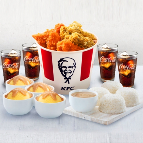 Wicked Wings Bucket Meal for 4 by KFC