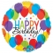 Mylar happy birthday balloon to philippines