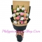 send 24 mixed color roses bouquet to philippies