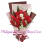 send paradise 12 red roses to philippines