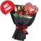 send bouquet of roses with chocolate and balloon to philippines