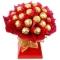 2 Dozen Ferrero Rocher in Hand Bouquet