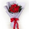 send 12 fresh red color roses in bouquet to philippines
