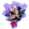 send 3 ecuadorian roses with ferrero and bear to philippines