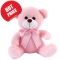 8" Inch Cute Pink Color Small Size Teddy Bear