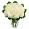 One Dozen White Roses Send To Philippines