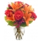 Orange Sherbet Bouquet Send To Philippines