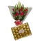 Magnificent rose with 24 pcs chocolate philippines